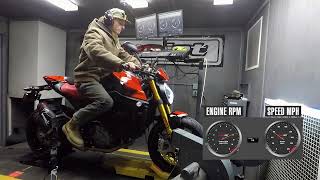 2023 Ducati Monster SP Dyno Test