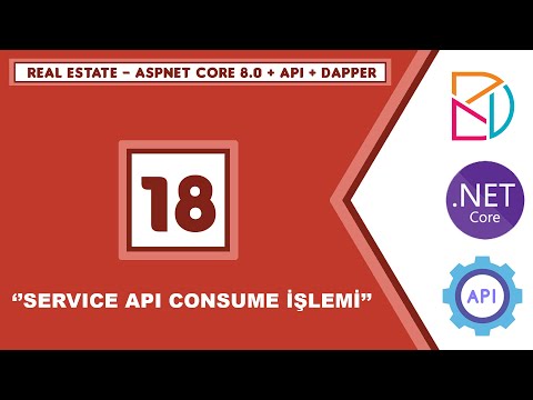 #18 Real Estate - AspNet Core 8.0 + Api + Dapper - Service Api Consume İşlemi