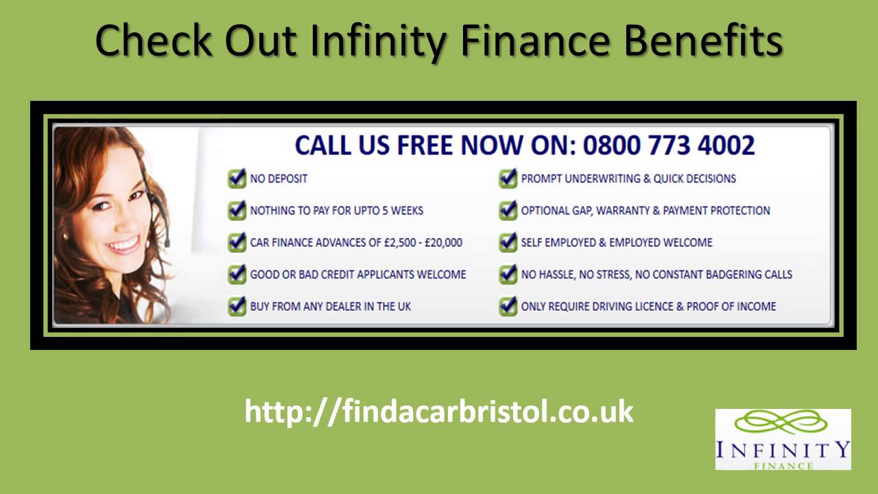 Infinity Finance Low Deposit Bad Credit No Search Car Loans UK