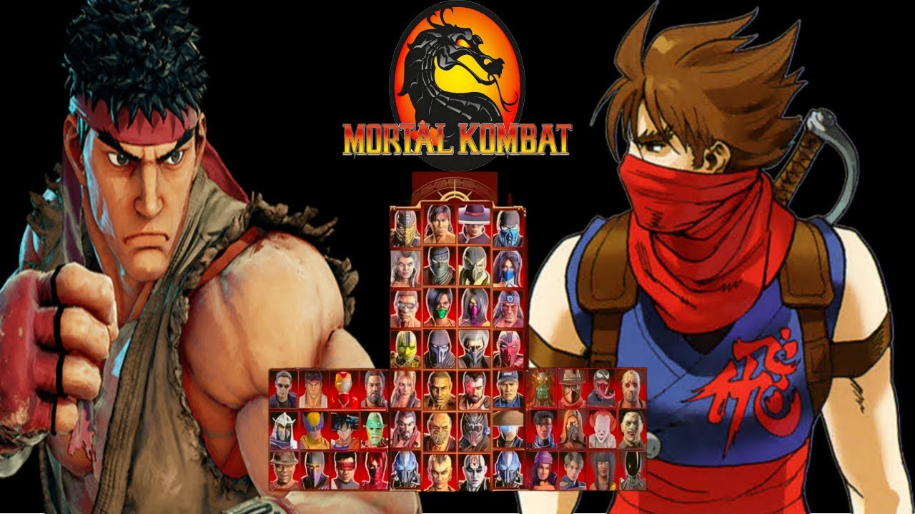Mortal Kombat 9 - RYU & STRIDER HIRYU MOD - NEW Expert Arcade Ladder ...