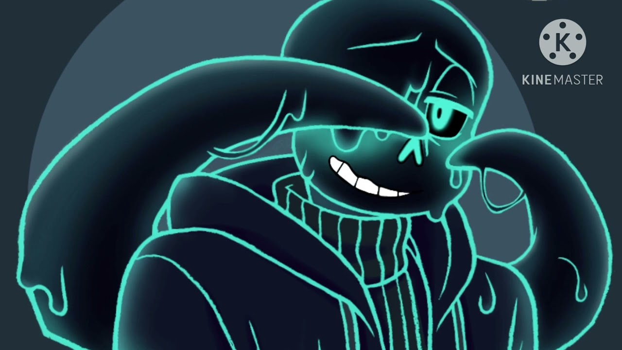 Nightmare Sans x Corrupted Listener (requested by Devilx_44)