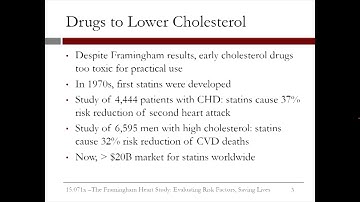 3.3.9 The Framingham Heart Study - Video 5: Interventions