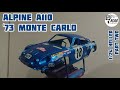DECALS 1/12 REF 4351 ALPINE RENAULT A110 PALAYER TOUR DE FRANCE 1971 ASEPTOGYL e