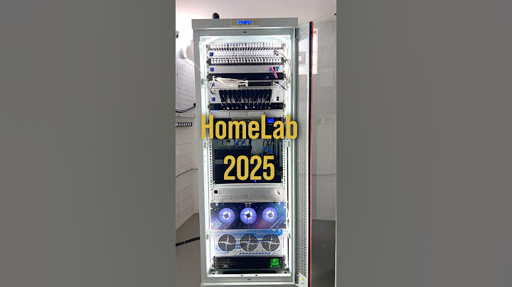 Homelab Hardware Tour 2025