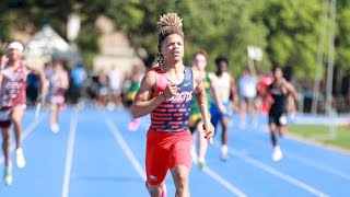 New National 4X100 meter high school record set in Texas!