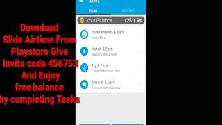 Slide Airtime live Recharge Proof screenshot 3