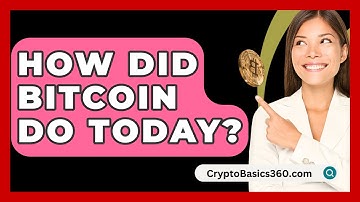 How Did Bitcoin Do Today? - CryptoBasics360.com