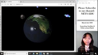 Math, Python Series 38 - Launching satellites (在地球上, 发射卫星)