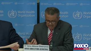 World Health Organization declares COVID-19 outbreak a pandemic