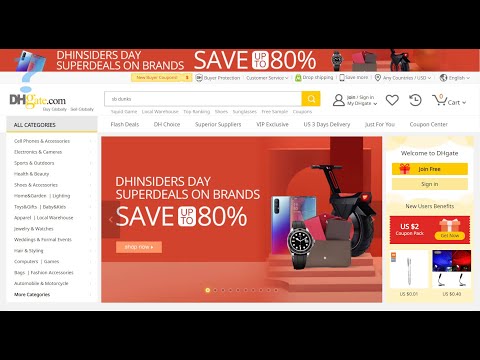 DHgate discount codes, DHgate coupons