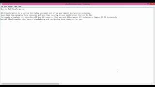 learn aws cloud formation - introduction