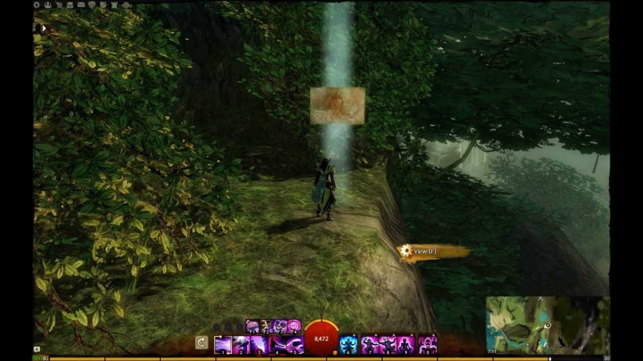 Guild Wars 2 Whisperwill Bogs Vista Point (Bloodtide Coast)