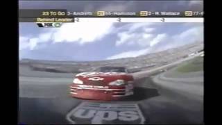 Jeff Gordon Career Win #54 2001 MBNA Platnium 400 At Dover Finish