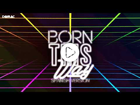 Domac, @Aly_Cat - Born This Way (spanish version) | @LadyGaga Cover - Lyric Video #PRIDE🏳️‍🌈