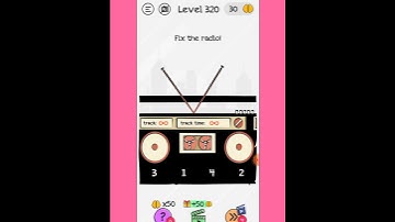 #Braindom level 320 #Fix the radio