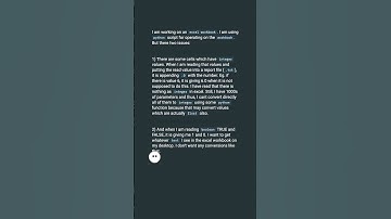 Not able to read data from excel as it is seen on desktop #shorts