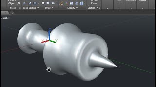 Revolve Command - AutoCAD