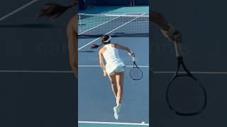Linz Doubles Winner Sorana Cirstea Serve #tennis #serve #slowmotion #tennistechnique #footwork