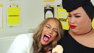 Tyra Banks annoying Patrickstarrr for 2 minutes straight (MUST WATCH)