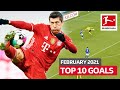 Top 10 Best Goals in February – Vote For The Goal Of The Month