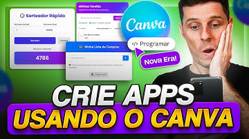 CANVA CREATE 2025 - Crie Aplicativos INCRÍVEIS usando a Ferramenta Canva! CANVA CODE