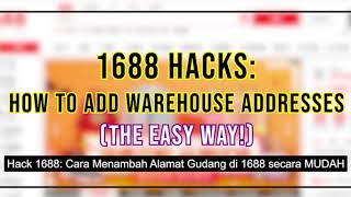 Macam Mana Nak Beli Barang Dari China 1688.Com? Free Complete Guides