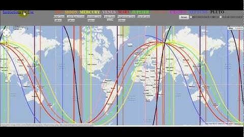 AstroMapLinks Introduction Locational Astrology AstroCartoGraphy Maps