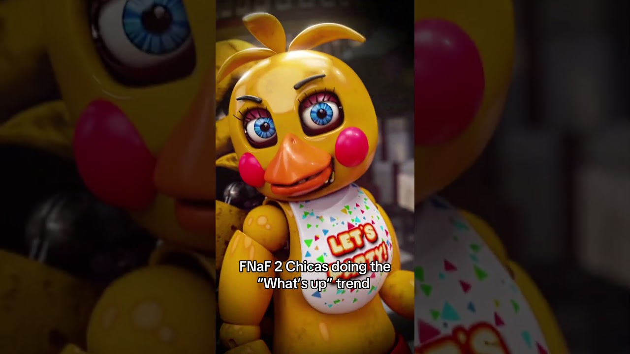 Toy & Withered Chica Hit the "What's Up" Dance Trend 💃 | FNaF Animation