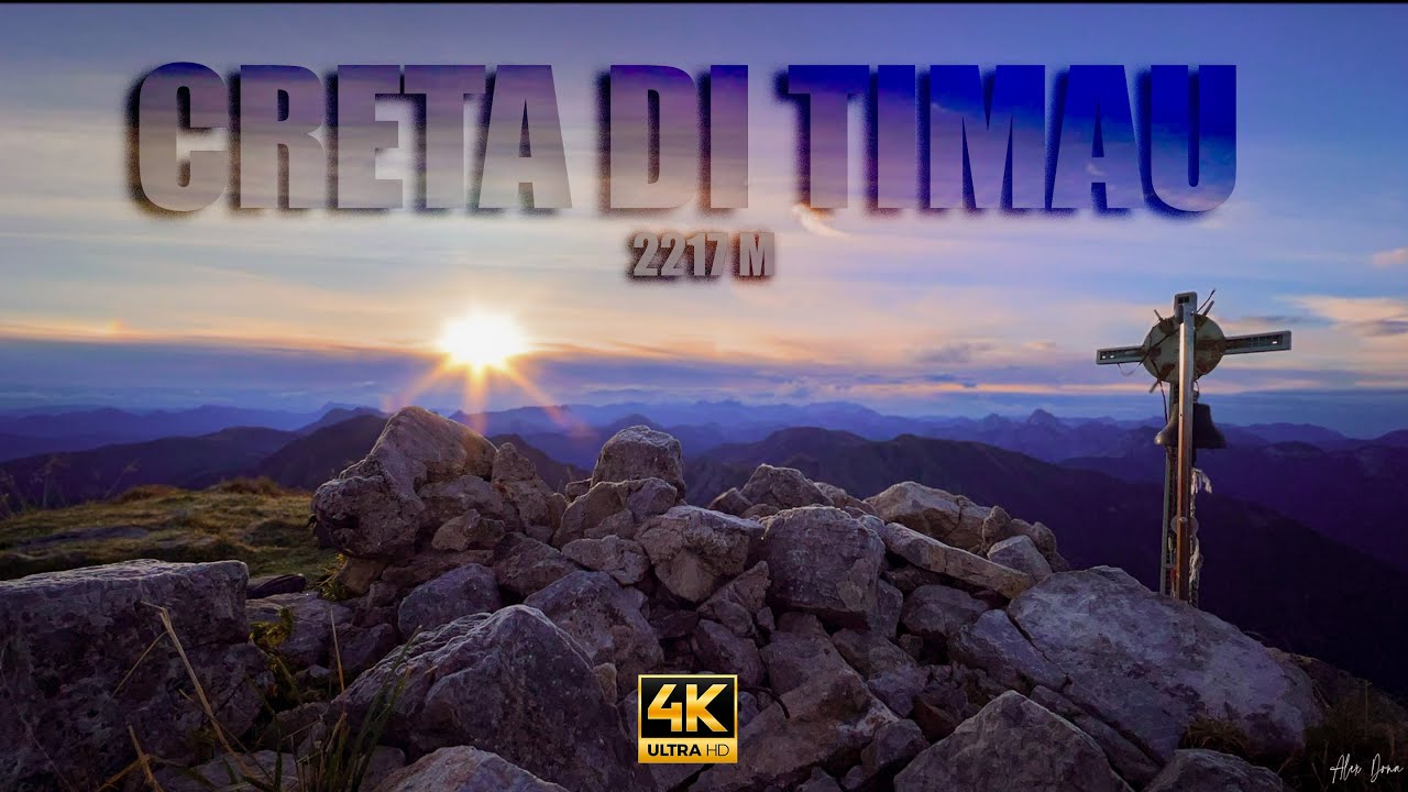 Timau Un'alba a 2217m a CRETA DI TIMAU, passando per il Lago Avostanis - YouTube