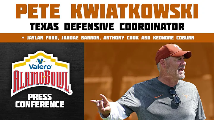 Pete Kwiatkowski + Texas Defense Press Conference ...