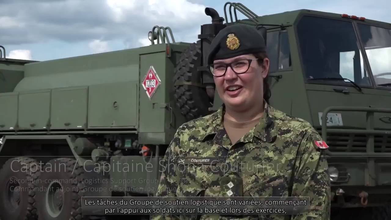 CANADIAN FORCES UPDATE: OPERATION REASSURANCE - Addressing the logistical needs