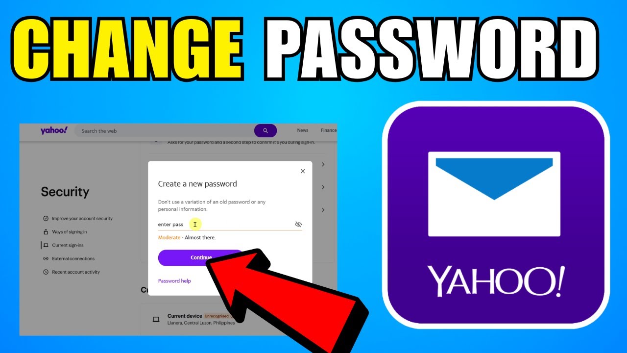 How To Change Yahoo Password (2026) (Complete Guide) - YouTube