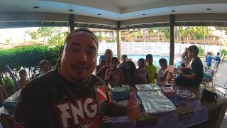 Birthday Celebration with Marlin Snacks and Garlic Butter Tako