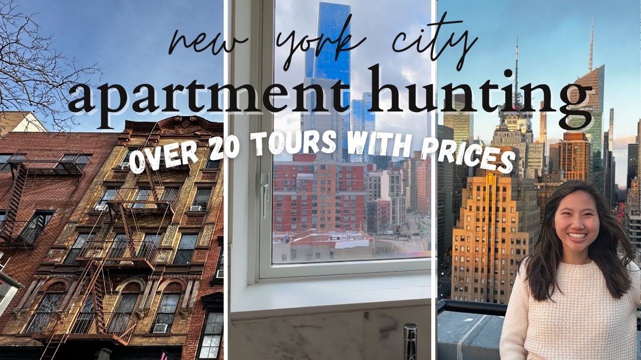 2023 nyc apartment hunting | toured OVER 20 manhattan apartments, rent prices + tips
