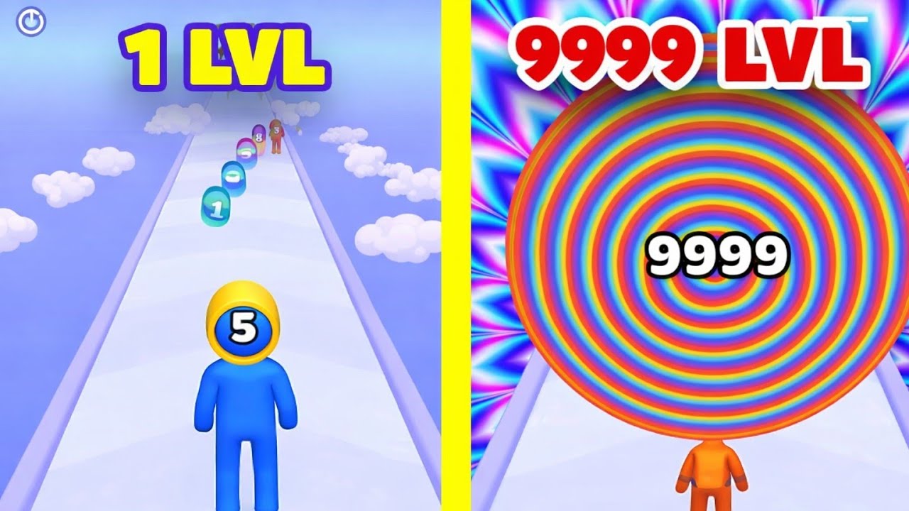 Noob vs Pro Layer Man Run vs Layer Man  👹😈🧟‍♂️🤬 Max All Levels Android iOS Gameplay