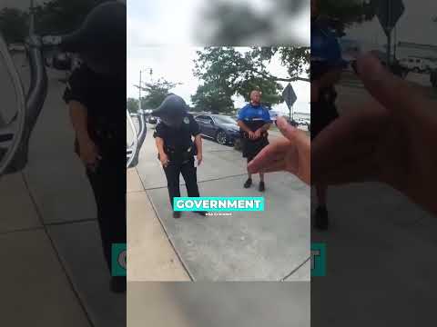 Bodycam Moment Florida Police Lost the Argument #firstamendment #secondamendment #shorts