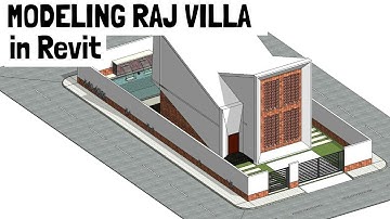 Modeling Raj Villa in Revit | Revit Complete Project #27