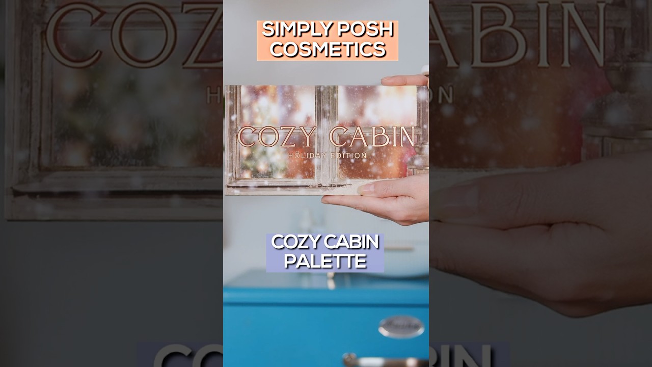 SIMPLY POSH COSMETICS - Cozy Cabin Eyeshadow Palette - Look 3