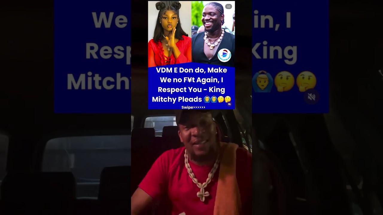 King Mitchy begs verydarkblackman for forgiveness, & Izutech fires back at her for disrespecting VDM