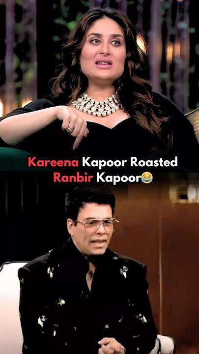 Why Kareena Roasted Ranbir Kapoor Like That😂Karan Johar #kareenakapoorkhan #karanjohar #bollywood