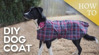 DIY Dog Coat // SewALong