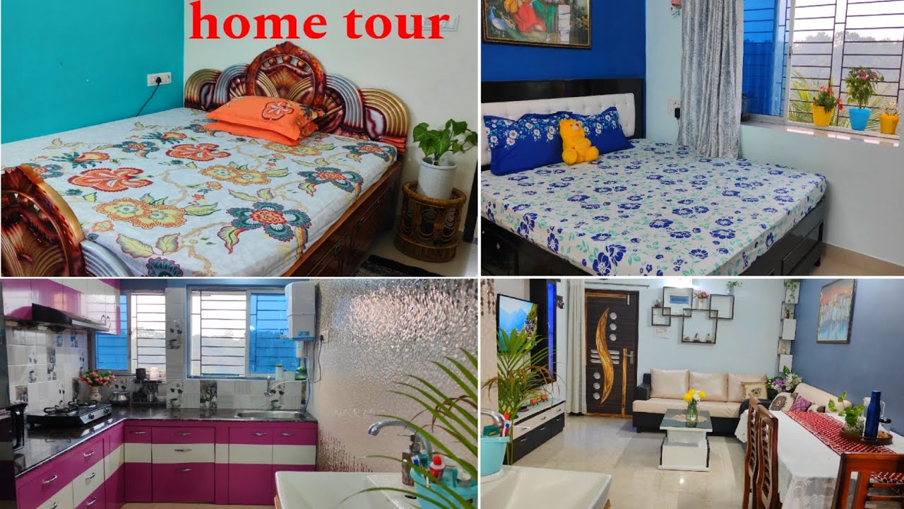 My home tour video🏡||2BHK flat interior design||😊
