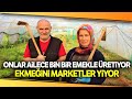 Karı-Koca Serada Yıllardır Beraber Kazma Sallıyor