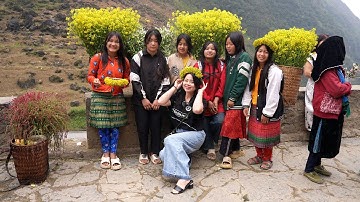 Phan Diễm Vỡ oà trước vẻ đẹp Cung đường TP Hà Giang về Mèo Vạc, Ngắm Hoa đào và Checkin Dốc Thẩm Mã