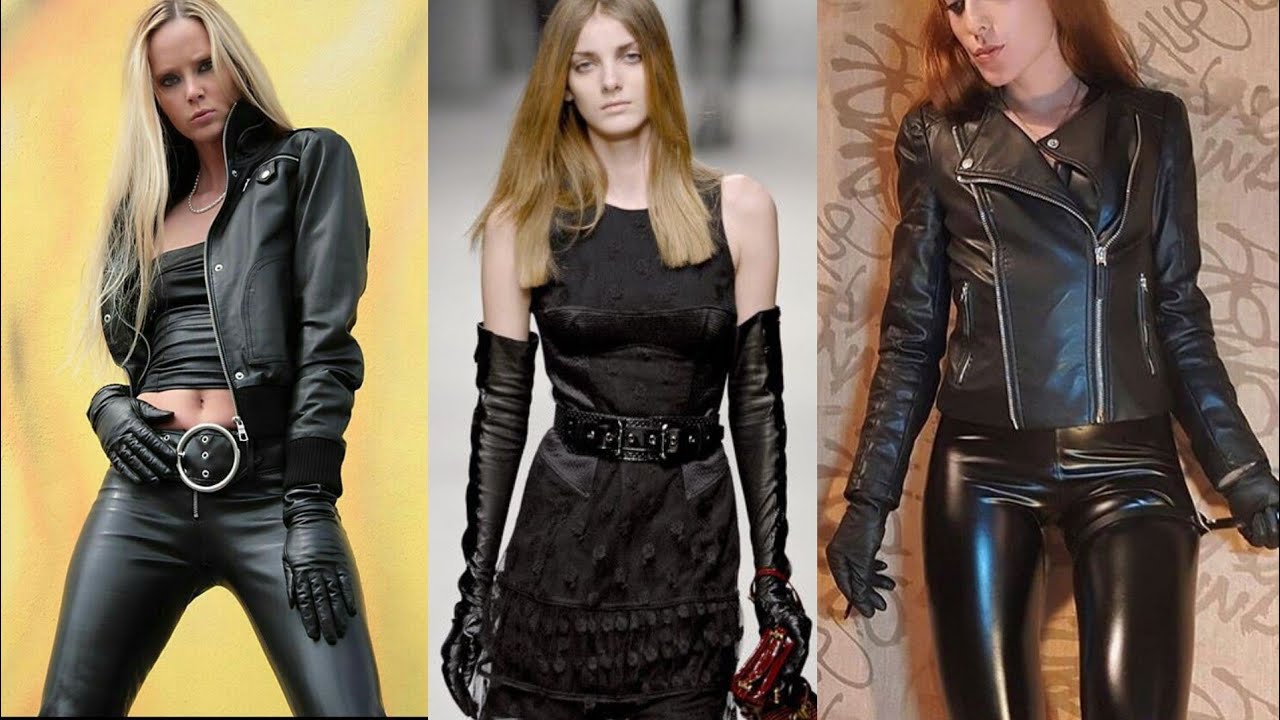 Most trending and beautiful leather & latex long gloves  ideas for ladies of 2020