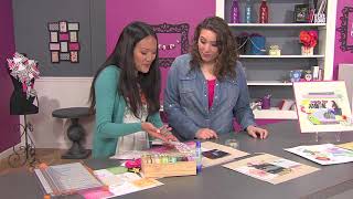 Learn how to make an artful page with selfies on Scrapbook Soup with Amy Tan. (509-1)