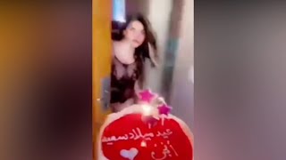 عيد ميلاد انجي خوري ? شاهد كيف احتفلت انجى خورى ب عيد ميلادها 