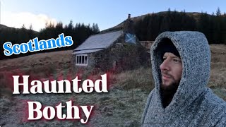 Sleeping overnight in a Haunted Scottish Bothy & We weren’t ALONE!!