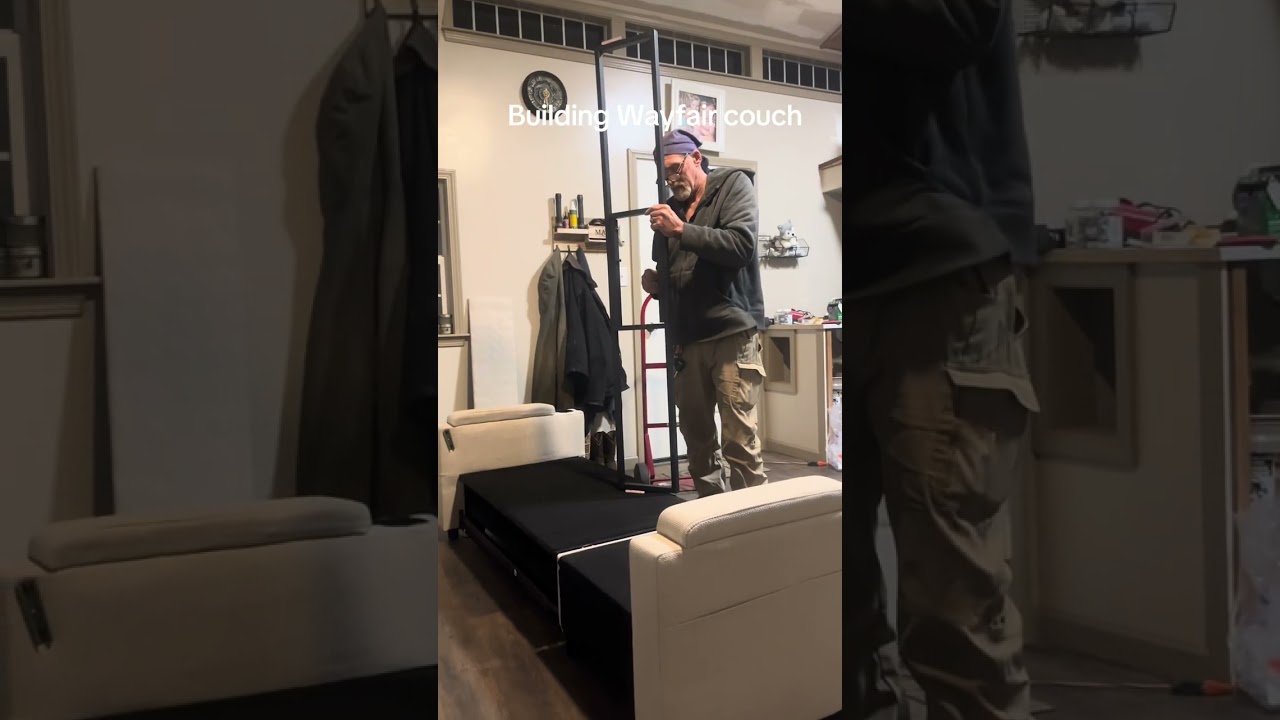 Building a Wayfair couch