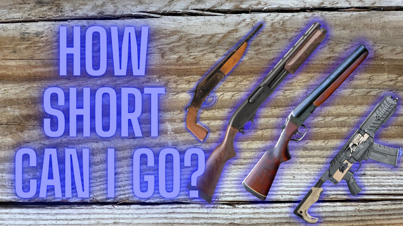 Before You Cut Down a Shotgun Barrel...
